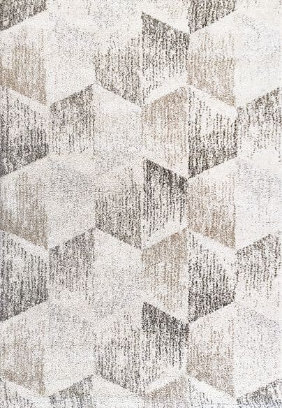 Dynamic Rugs MEHARI 23299-6262 Ivory and Grey and Taupe